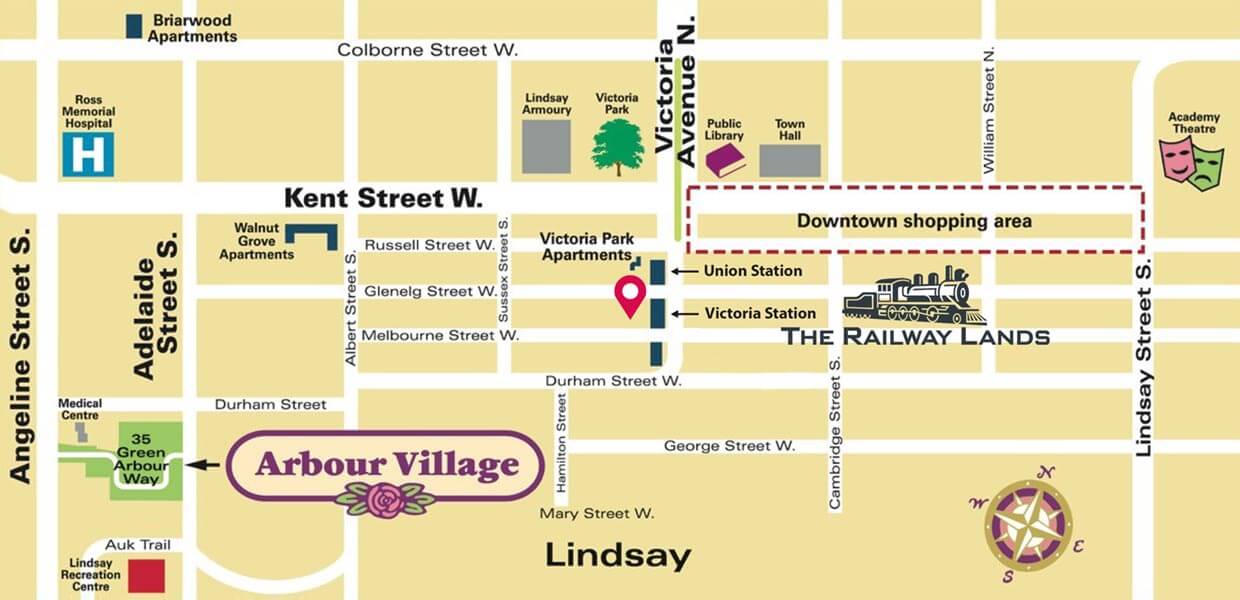 Victoria Station Location Map